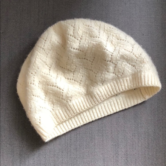Cashmere woven hat